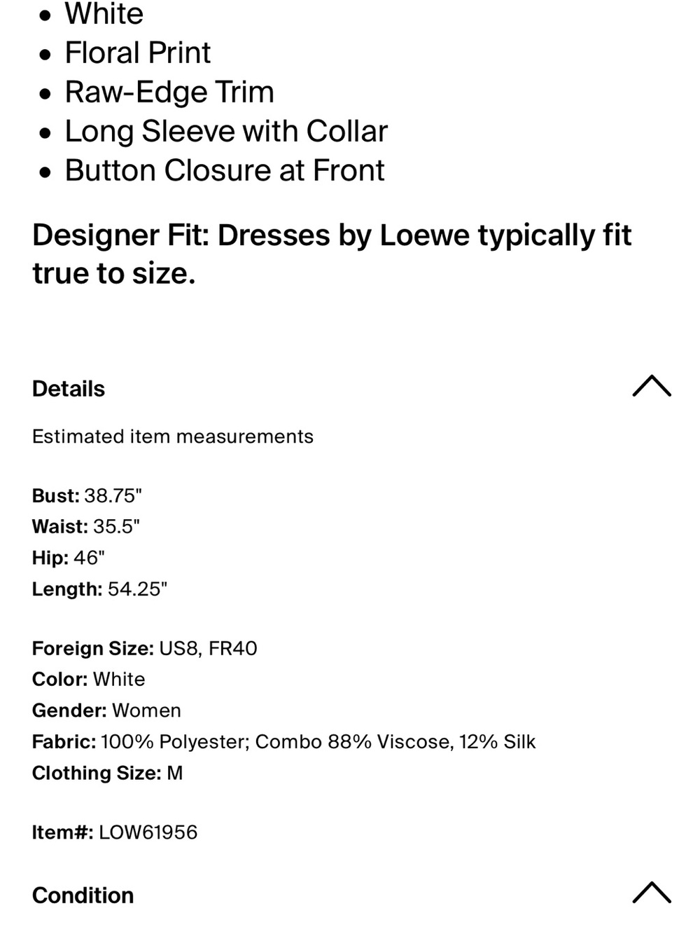 Loewe Printed Button-Front Maxi Dress in Green, Cream and Brown - Picture 9 of 9